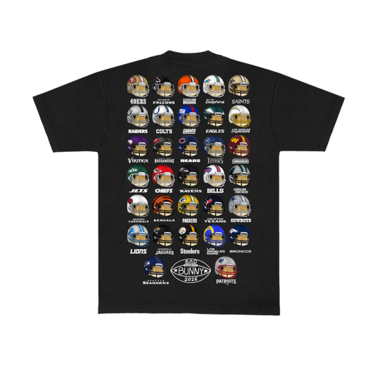 BAD BUNNY X SUPER TAZÓN HELMET T-SHIRT